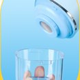 thumbnail image 1 of Desktop Electric Vacuum Cleaner, Low Noise Multipurpose Round Appearance Desktop Vacuum Cleaner  For Pet Hair Sky Blue, 1 of 8