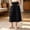 Black, variant on Girl's Wide Leg Linen Pants Elastic Waist Loose Fit Flowy Casual Beach Palazzo Harem Trousers with Pockets(Green,5-6 Years)