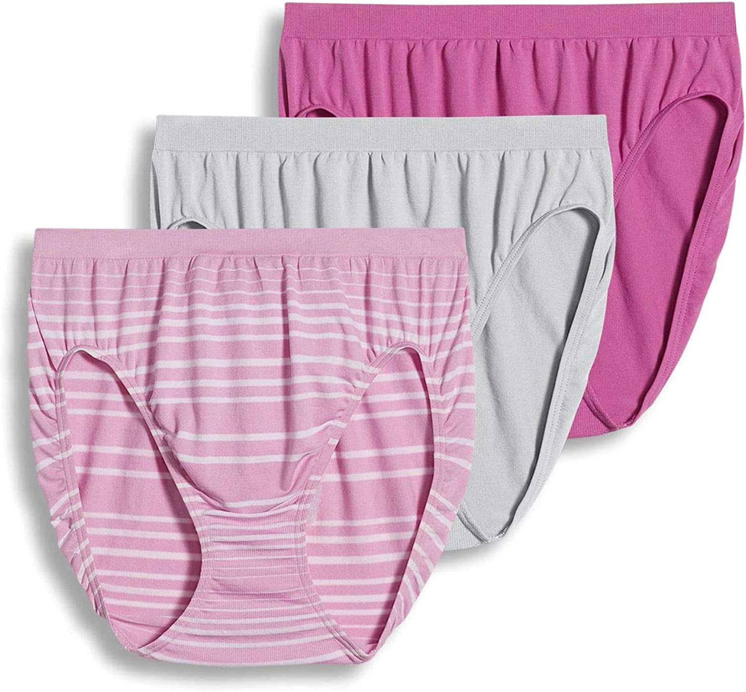Jockey Women's Underwear Comfies Microfiber French Cut - 3 Pack ...