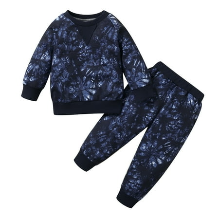 

Toddler Baby Boy Clothes Tops Pants Outfits Set Blue 18-24 Months Boy Clothes