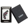 thumbnail image 7 of Zippo Spazuk Flower Pistol White Matte Pocket Lighter, 7 of 7
