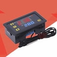 thumbnail image 3 of Temperature Controller Module, -50-110 degrees Celsius  Digital Thermostat Switch Temperature Controller with Waterproof Probe for Various Temperature Detection Scenarios, 3 of 7