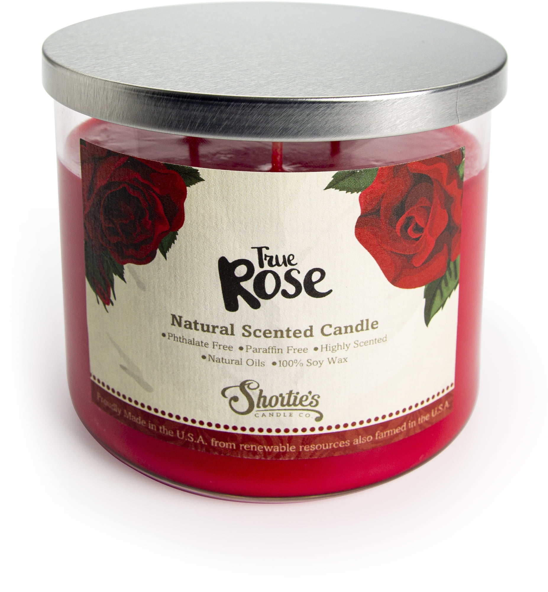 True Rose Soy Wax Melts - All Natural - Made with Responsibly Sourced Soy and Essential Fragrance Oils - Phthalate & Paraffin Free, Vegan, Non-Toxic