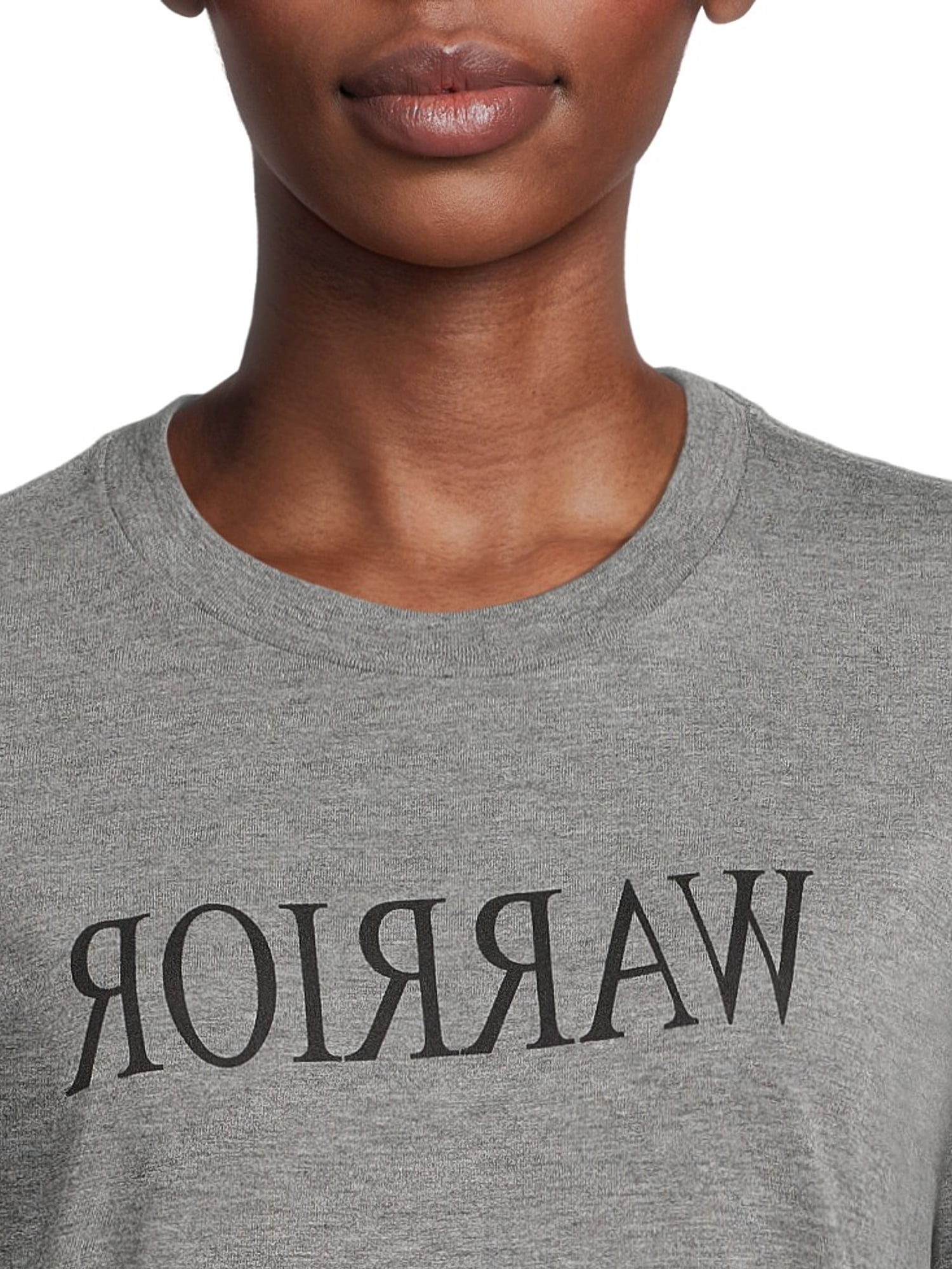 Off The Grid Women's Warrior Reverse Letter Tee with Short Sleeves