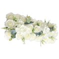 thumbnail image 1 of kurtrusly Panneau Réaliste de Fleurs de Rangée de Fleurs de Porte Arquée pour la Cérémonie de Fête de Station de Style Blanc 2, 1 of 9
