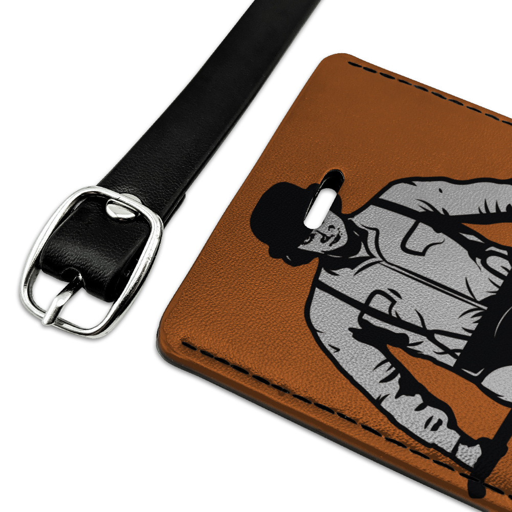 A Clockwork Orange Alex Character Rectangle Leather Luggage Card Suitcase Carry-On ID Tag - image 2 of 8