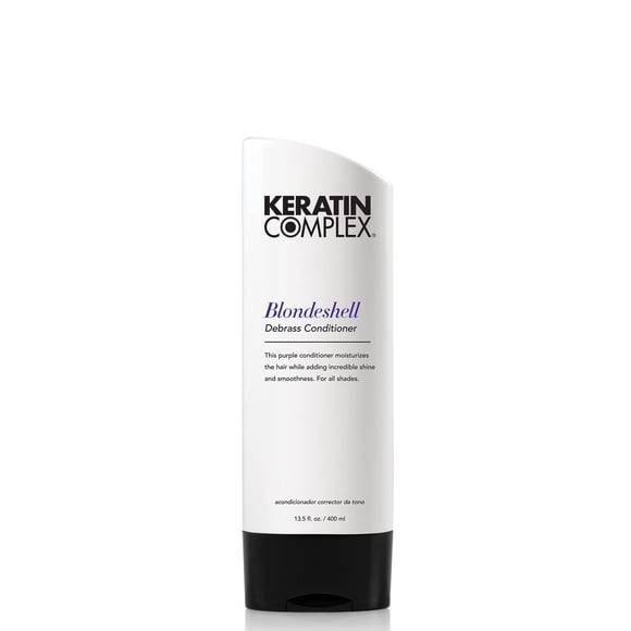 Acondicionador Keratin Complex Blondeshell 400 ml KERATIN COMPLEX SMOOTHING THERAPY BY COPPOLA Acondicionador de desbrasas de la rubia del complejo del complejo de queratina 13.5