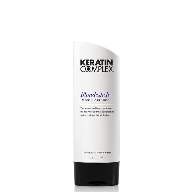 Acondicionador Keratin Complex Blondeshell 400 ml KERATIN COMPLEX SMOOTHING THERAPY BY COPPOLA Acondicionador de desbrasas de la rubia del complejo del complejo de queratina 13.5