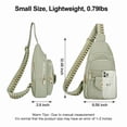 thumbnail image 3 of GAEKEAO Sling Bag Crossbody Bags for Women Vegan Leather Fanny Pack Chest Travel Anti Theft Purse Shoulder Bag handbags Gifts, 3 of 6