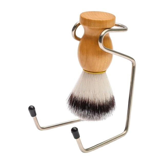 Cepillo De Barba Para Hombre Con Soporte Para Papá Y Esposo. Accesorios Con Mango De Madera Resistente.