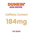 thumbnail image 2 of Dunkin' French Vanilla, Iced Bottled Coffee Drink, 13.7 fl oz, 12 Bottles, 2 of 15
