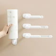 thumbnail image 1 of Gancho retráctil en forma de L para herramientas y mejoras del hogar, sin perforaciones ni marcas, con adhesivo fuerte, para colgar ropa en la pared o la puerta, multifuncional., 1 of 7