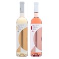 thumbnail image 1 of Vino Blanco Riesling y Vino Rosado Petite Sirah Juego de Pelota 750ml, 1 of 4