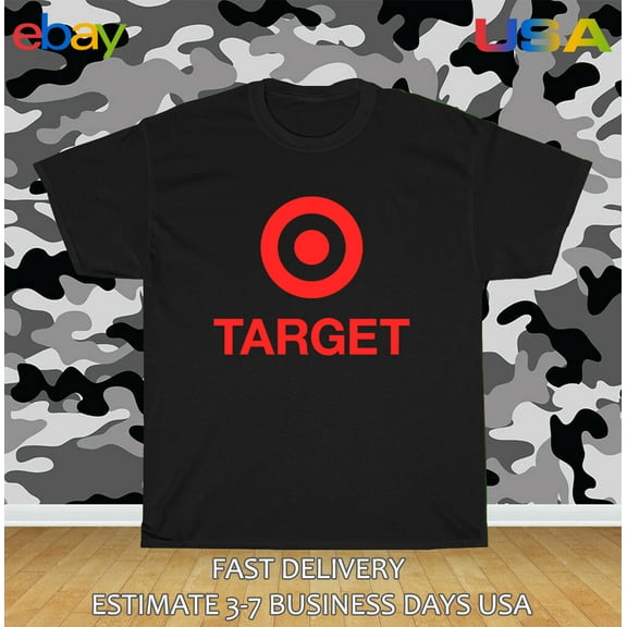Target Expect More. Pay Less. Logo Men's T-Shirt American Size T-Shirt
