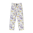 thumbnail image 6 of Daiia Daisies Flowers Men's Sleep Pant with Pockets and Drawstring,Pajama Pants-XX-Large, 6 of 9