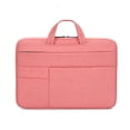 thumbnail image 1 of Bolsa para portátil Bolso para portátil portátil Estuche para portátil de 13.3 pulgadas Bolso impermeable de nailon para ordenador portátil Maletín Bolso de negocios de ocio Rosa Eccomum Bolsa para portátil, 1 of 6