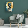 thumbnail image 4 of Canvas Wall Art - Ray Heere 'Colorful Model 14' Wall Art for Living Room, Bedroom, or Office Décor by Trademark Fine Art - 24 x 32 Inches, 4 of 4