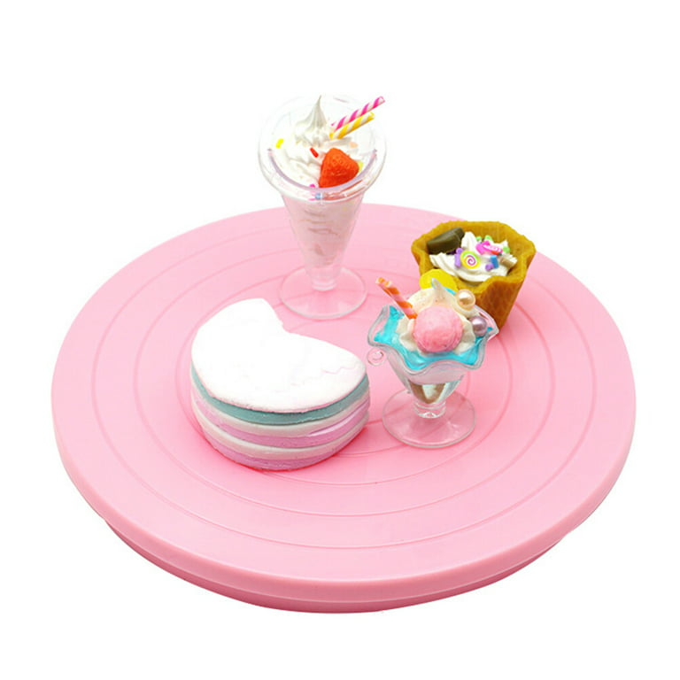 5.5 Inch Rotating Cake Turntable Revolving Cake Decorating Stand