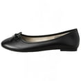 thumbnail image 3 of Alpine Swiss Iris Womens Ballet Flats Classic Bow Slip On Comfortable Shoes, 3 of 7