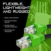 GearIT Cat6 Network Cable Copper Clad Aluminum (CCA) Outdoor Ethernet Cable, 25 ft.