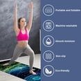 thumbnail image 2 of Plant Yoga Towel with Storage Bag, 72.8"x26.8", Suitable for Yoga, Pilates, Fitness, etc., 2 of 6