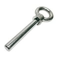 thumbnail image 3 of Stainless Steel Eye Bolt 1" x 6" Marine Grade Non Threaded Shoulder Eyebolt 10Pc, 3 of 5