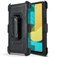 thumbnail image 2 of LG Stylo 7 5G Case, SOGA [TriGuard] Shockproof Rugged Hybrid Armor Case Cover with Belt Clip Holster & Built-in Screen Protector (Black), 2 of 6