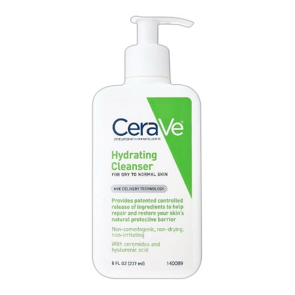 2 Pack - CeraVe Renewing SA Cleanser 8 oz - Walmart.com