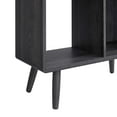thumbnail image 6 of Modway Transmit 5-Shelf Wood Bookcase with Splayed Dowel Legs in Charcoal, 6 of 9