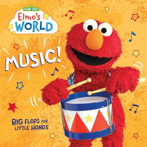 Pre-Owned Elmo's World: Music! (Sesame Street) (Lift-the-Flap), 9780525578390, 0525578390, Paperback, Brdbk edition