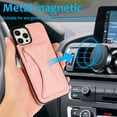 thumbnail image 4 of Decase Wallet Case for iPhone 13 Pro Max PU Leather Case with Card Slot Kickstand Ultra Thin Men Women Shockproof Case Rosegold,For iPhone 13 Pro Max, 4 of 7
