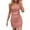 Pink, variant on Womens Dresses Casual Dress Round Neck Sleeveless Knit Dress for Daily Wear Vacation Spring Fall Comfortable Stylish Flowy