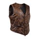 thumbnail image 5 of European And American V-neck Suede Single-breasted Jacket Vest TopL, 5 of 5