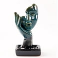 thumbnail image 1 of Cateissary Porta incienso Buddha Turquoise Decor Impresionante cerámica Fácil de limpiar Prácticas de meditación relajantes Quemador De Aromaterapia y Aceites Esenciales, 1 of 6