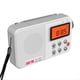 thumbnail image 2 of Radio Retro con Pilas/Enchufable, Receptor FM, AM y SW, Pantalla LCD, Reloj Despertador, Radio Multibanda., 2 of 5