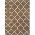thumbnail image 2 of SAFAVIEH New York Shag SG168A Dark Beige / Ivory Rug, 2 of 6