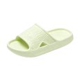 thumbnail image 2 of Willtoo Shower Shoes Open Toe Non Slip Slides Cozy Soft Sole Quick-Dry Slip on Sandals Lightweight Home Slippers, 2 of 4