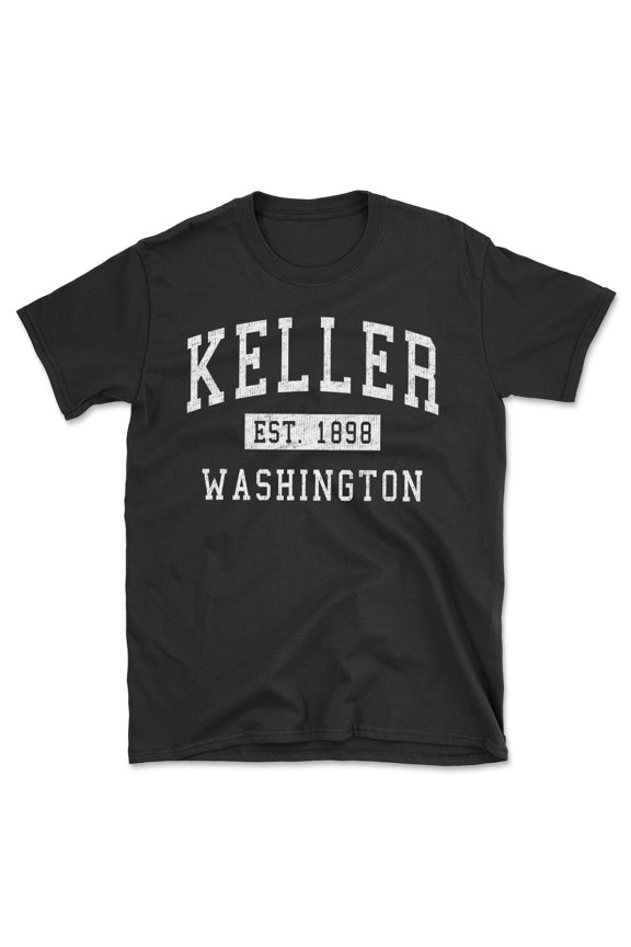 Keller Washington Classic Established Men's Cotton T-Shirt