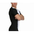 thumbnail image 3 of Insta Slim Activewear Two-Tone V-Neck Contrast Stitching VA00TT1, 3 of 7