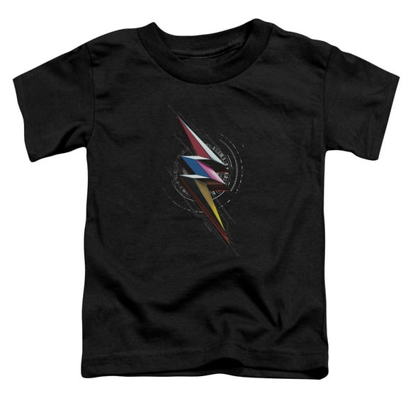 Power Rangers - Bolt Sigil - Toddler Short Sleeve Shirt - 2T