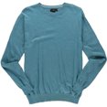 thumbnail image 1 of Suéter de algodón jaspeado Club Room para hombre, azul, grande Club Room  Pull-over, 1 of 1
