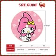 thumbnail image 5 of Lsque Sanrio Print Christmas Tree Skirt with Ties and Velcro,Xmas Holiday Decorations, Adjustable Tree Skirt-48", 5 of 6
