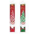thumbnail image 2 of Kezqiaxn Outdoor Christmas Decorations, 71x12In Christmas Porch Sign Banner, Gnome Welcome Front Porch Banner Merry Christmas Front Door Banner for Xmas Holiday Wall Hanging Supplies, 2 of 6