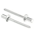 thumbnail image 1 of Unique Bargains 4mm x 9mm 304 Rivets Aveugles en Acier Inoxydable 100 Pack, 1 of 4