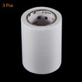 thumbnail image 3 of Uxcell 8cmx12m Non-Adhesive Protector Wrap Pipe Protective Tape White 3Pack, 3 of 5