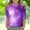 A216 Purple, variant on Girls Graphic Tees 10-12 Three Quarter Sleeve Gradient Sparkly Tops Fashion Casual Cute Crew Neck Kids T Shirts Toddler Girl Clothes Y2K Fall Fashion Tees Workout Running Outfits, Size 3-12