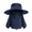 Navy Blue, variant on Outdoor Sun Hat for Men and Women, Nylon Wide Brim Hat with Detachable Neck Flap, Quick Dry Breathable Foldable Fishing Hiking Gardening Beach Hat