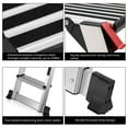 thumbnail image 5 of Goplus 330lbs Aluminum Step Stool Folding Bench Work Platform Non-slip Drywall Ladder, 5 of 9
