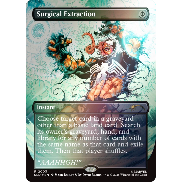 Magic the Gathering Secret Lair x Marvel's Spider-Man: Venom