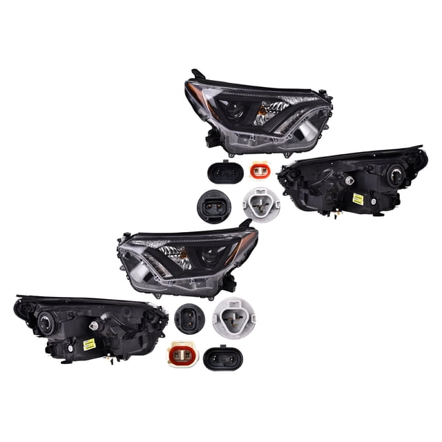 Par de FAROS RAV 4 2016 al 2018 TOYOTA DEPO .